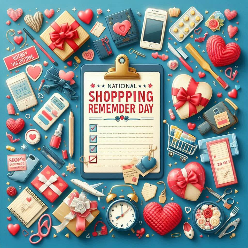 National Valentine Shopping Reminder Day Messages